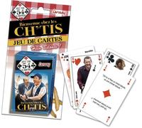 Lansay - 74950 - Jeux de cartes - Jeu De 54 Cartes - Bienvenue Chez Les Ch'Tis - Bleu