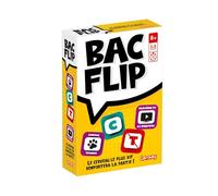 Lansay – Jeu d'ambiance Bac Flip – Jeu de cartes, 2-6 joueurs, dès 8 ans, en français