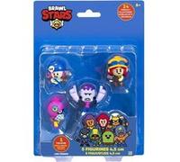 Brawl Stars - 5 Figurines 4. 5 Cm - Team C - Lansay