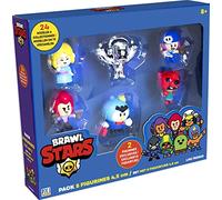Brawl Stars - Pack 8 Figurines 4.5 Cm - Brawlers Team B - Lansay