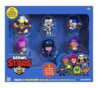 Lansay - Brawl Stars - Pack 8 Figurines de 4.5 cm - Lot #1 - Jeux Vidéos G