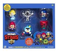 Lansay - Brawl Stars - Pack 8 Figurines de 4.5 cm - Lot #2 - Jeux Vidéos G