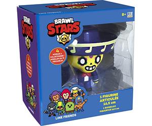Lansay - BRAWLS STARS - Figurine Articulée 16,5 cm - Modèle Poco - Personnage du Célèbre Jeu Vidéo - À Collectionner avec 4 Autres Figurines - Jouet Gamer et Fan de Battle - Dès 8 Ans