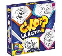 Lansay – Jeu de société C'koi Le Rapport ? – Dès 8 ans, 2-4 joueurs, 4 dessins