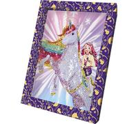 Lansay | COLLECTION SEQUINS - Netflix - UNICORN ACADEMY - SOPHIA & WILDSTAR | Kit Créatif pour Enfants avec Cadre Licorne, Sequins, Épingles et Rangement | Activité Manuelle pour Fille Dès 7 Ans