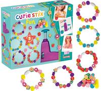 Lansay – Kit Cutie STIX Fun – Création 5 bracelets pour enfants dès 6 ans, perles multicolores