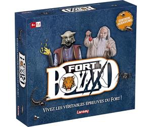 Lansay - Fort Boyard Édition Aventure - Jeu de Société - Dès 8 Ans | Ambiance Immersive - Jetons, Araignées en Plastique et Cartes Épreuve - Énigmes du Père Fouras - Parties de 2 à 6 Joueurs