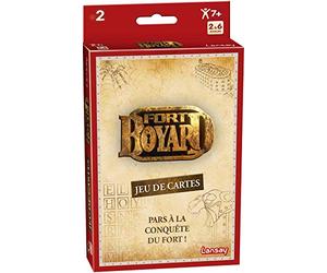 Lansay Fort Boyard - Jeu De Cartes - Activité De Réflexion Et Stratégie - Parfait pour 2 À 6 Joueurs - Jeu Ludique Et Convivial Dès 7 Ans - Format Compact pour Facilité De Transport Et Utilisation