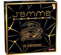 Lansay - Jeu de stratégie J'emme - Dès 8 ans, 2 à 6 joueurs, 20 min - Multicolore