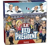 Lansay - Le Jeu du President - Jeu de Société Humoristique pour Adultes - Parcourir la France pour Récolter des Voix et Devenir Président - Jeu d'Ambiance Sarcastique - 2 à 6 Joueurs - Dès 16 Ans