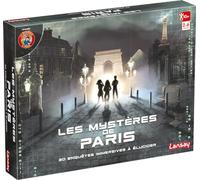 Lansay – Jeu de société Les Mystères de Paris – Dès 10 ans – 20 enquêtes – 2-6 joueurs