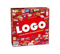 Lansay - Logo - Jeu de Société de Logos et Marques - Plus de 1500 Questions sur Les Logos du Quotidien - Inclut des Cartes Action pour Plus de Suspense - Jeu Amusant et Éducatif - Dès 12 Ans