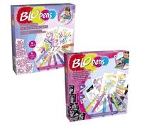 LANSAY Lot Blopens Set d'activités féériques et Set d'activités Chevaux fantastiques