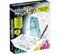 Lansay - Magic LIGN - Projecteur Pocket de Dessins et Coloriages - pour Enfants dès 5 Ans - Kit Créatif Portable avec 12 Disques Thématiques et 100 Motifs à Projeter - Loisirs Créatifs