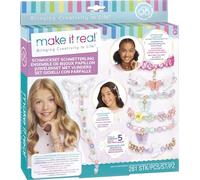 Lansay – Jeu de création bijoux – Make it Real 41323 – Bijoux papillon – Rose G