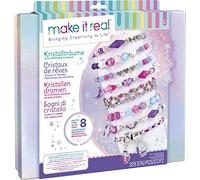 Make It Real - Coffret Bijoux Cristaux de Reve Envoutants - Fabrication de bijoux enfants - Dès 8 ans