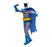 Lansay - McFarlane Batman Rétro 15 cm - Figurine DC Comics - Dès 12 Ans | Figurine Articulée Série Animée - 12 Points d'Articulation - Batarang et Bat-Radio Inclus - Collection Gotham à Exposer