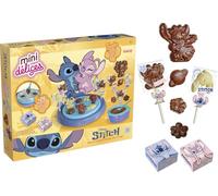 Lansay | Mini DÉLICES - Stitch & Angel - Atelier de Confection de Chocolat | Kit Chocolaterie Enfants avec Moules et Autres Accessoires | Chocolats en Forme de Stitch | Création Gourmande dès 6 Ans