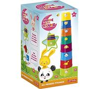 Lansay- Monde des Titounis Pyramide à Empiler, 15908, Multicolor