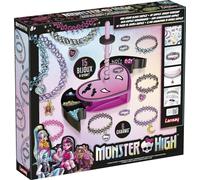 Lansay - Monster High Atelier Bijoux Loopazz - Kit 15 Bijoux - Dès 8 Ans | Fabrication de Bijoux Effet Tatouage - Atelier, 254 Perles, 6 Charms, 7 Fils - Notice Illustrée - Créations Personnalisées