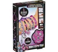 Lansay - Kit Mes Bracelets Charms Monster High - 5 bijoux avec perles & charms - Dès 8 ans