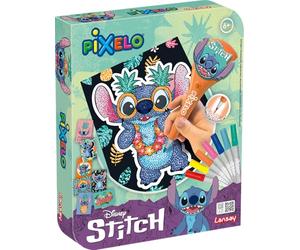 Lansay - Pixelo Coffret Disney Stitch - Feutre Électronique - Dès 6 Ans | Dessin en Pointillés - Illustrations Prêtes à Colorier et Feutres Inclus - Deux Rendus Possibles - Gagner en Régularité