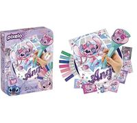 Lansay - PIXELO - Disney Stitch Angel Star - Stylo électronique créatif enfant dès 6 ans - Dessin pointillé lumineux et coloriage artistique Disney - Activité manuelle sans écran Garçon et Fille