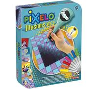 LANSAY - PIXELO - Illusions 3D - Dessin et Coloriage - Dès 7 ans