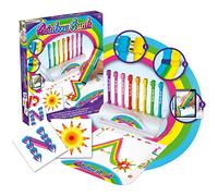 Lansay Rainbow Brush - Atelier De Lettres - 21841 - Kit Créatif avec 30 Unités - Activité Artistique Et Ludique - Idéal pour Enfants Dès 6 Ans - Lot De 1 - Format Pratique pour Moments De Loisirs