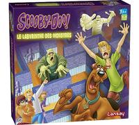 Lansay – Jeu de société Scooby-DOO : Le Labyrinthe des Monstres (énigmes) – 2-4 joueurs, dès 6 ans