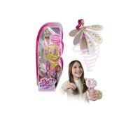 Lansay - Sky Dancers - Fuchsia Fantasy - Poupée Volante Magique pour Enfants Dès 6 Ans - Poupée Fée 18 cm - S'Envole avec Un Lanceur sans Pile - Émerveillez Vos Enfants - Idée Cadeau Anniversaire