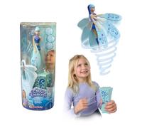 Lansay - Sky Dancers Sapphire Sparkle - Poupée Volante pour Fille 6 Ans - Jouet Fille Magique à Corde - Lanceur Inclus - Fonctionne sans Pile - Univers Féerique - Idée Cadeau