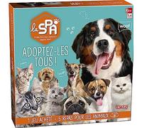 Lansay Jeu de société Adoptez-les tous (La SPA) - 2 à 6 joueurs - Dès 6 ans - Neuf