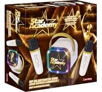 Lansay - Star Academy Enceinte Bluetooth - 2 Micros Karaoké - Dès 6 Ans