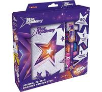 Lansay - Star Academy Journal de Star - Carnet Secret Enfants dès 6 Ans - 120 Pages - 50 Autocollants - 1 Poster Star Academy - Stylo Inclus - Carnet Créatif - Idée Cadeau Fille