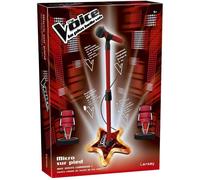 LANSAY - THE VOICE® - Micro Sur Pied - Instrument de Musique Enfant - Dès 5 ans