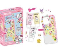 Lansay - Yumemi Set Décoden Hello Kitty and Friends - Kit DIY - Dès 8 Ans | Personnalisation d'Objets - Miroir, Carnet et Coque à Décorer - Perles, Charms et Pâte Effet Chantilly - Supports Variés