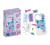 Lansay - Yumemi Set Décoden Stitch et Angel - Kit DIY Kawaii - Dès 8 Ans | Customisation d'Accessoires - Coque, Miroir, Carnet et Boîte à Décorer - Perles, Charms et Brillants - Compositions Variées