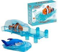 Lansay - Zhu Zhu Aquarium Bateau et Ponton - Accessoire Marin - Dès 4 Ans | Set pour Poisson Interactif - Compatible avec Tous les Coffrets de la Gamme - Avance Tout Seul - Jeu Créatif Sans Eau