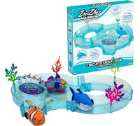 Lansay - ZHU ZHU Aquarium - Circuit Coquillage - Set Accessoires Mini Univers sous-Marin - pour Enfants dès 4 Ans - Construisez Votre Propre Aventure pour Peluches Intéractives - Pas Besoin d'eau