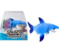 Lansay – Peluche interactive ZHU ZHU Aquarium Martin le Requin – Bleue, dès 4 ans, sans eau