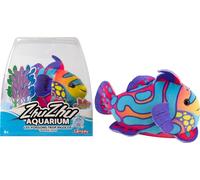 Lansay - ZHU ZHU Aquarium - Sébastien Le Poisson-Mandarin - Peluche Douce & Interactive pour Enfants dès 4 Ans -Création Histoires Enchantées- Animal Intéractif Rigolo- Pas Besoin d'eau