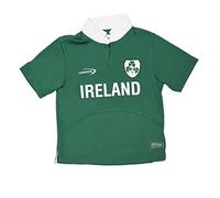 Lansdowne Maillot de Rugby à Manches Courtes Ireland Shamrock Performance Vert pour Enfants (1/2 Ans)