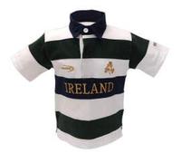 Lansdowne Maillot de rugby Irlande à manches 1/2 manches pour enfant (6/12 mois)