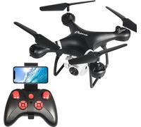 LanSenXi LF608 2.4G 4CH 30W Haute Définition Aérien Pliable Wifi FPV Selfie RC Hélicoptère Quadricoptère(Noir)