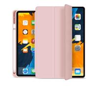 Lanshui Accessoires pour tablette, coque de protection pour tablette, étui en TPU + cuir PU pour Samsung Galaxy S7 Plus/S8 Plus/S7 FE SM-T970/SM-T975 SM-X800/X806/X805 12,4" (rose, S7 Plus 12,4")