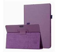 Lanshui Accessoires pour tablette, étui à rabat en cuir PU Litchi Texture avec support à deux supports, compatible avec Surface Pro 8/9/10/11 13" (Grigio)