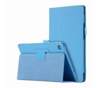 Lanshui Accessoires pour tablette, étui à rabat en cuir synthétique, support compatible avec Lenovo Tab M9 TB-310FU 9" 2023 (bleu ciel)