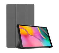 Lanshui Accessories 3-Fold Tablet Leather Protective Case Suitable for Samsung Galaxy Tab S9 Plus x810 12.4 inches 2023(Grigio)