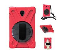 Lanshui Accessories Hand/Shoulder Strap Anti Drop Shell Protective Case Suitable for Samsung Galaxy Tab S10U/S9U/S8Ultra 14.6 inch(Red (Strap))